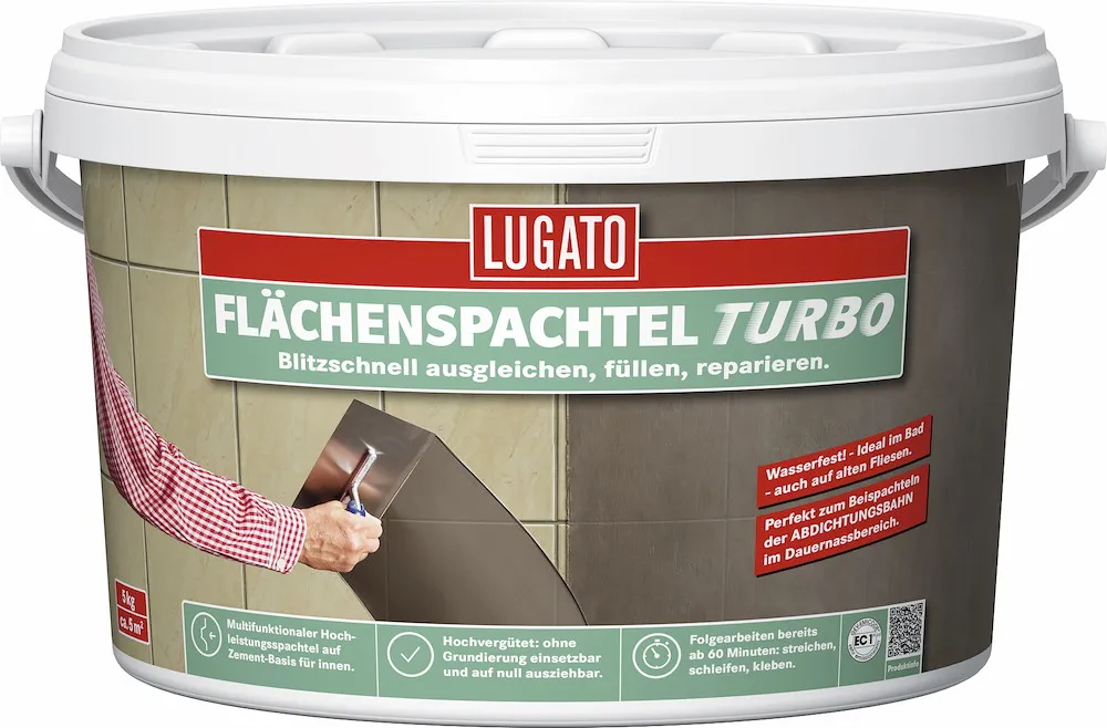 Fl&auml;chenspachtel Turbo, 5 kg
