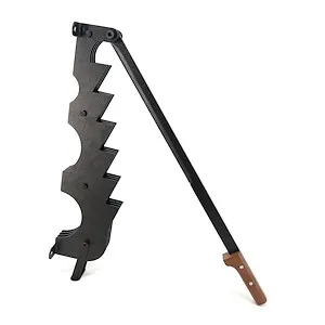 Holzspalter, schwarz