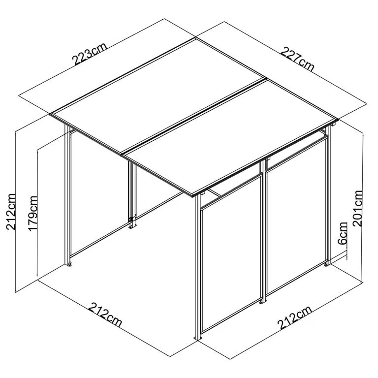 Multifunktionsunterstand
