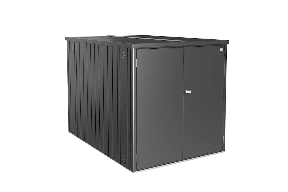 MiniGarage dunkelgrau-metallic