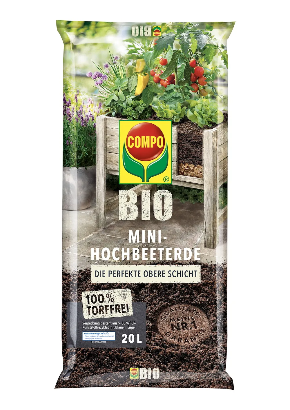 COMPO BIO Mini-Hochbeeterde