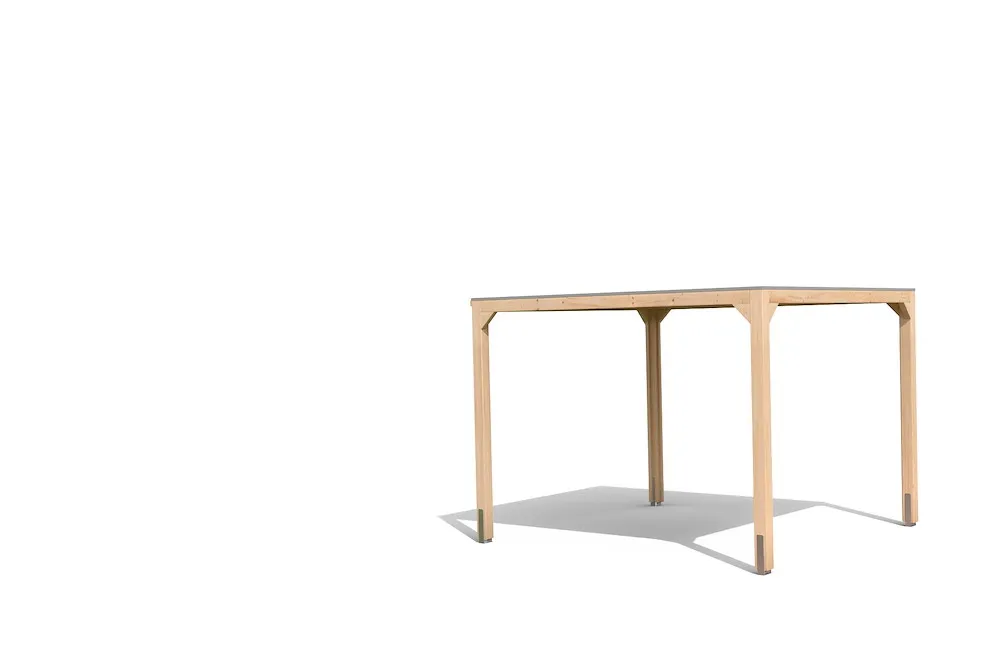 Pavillon Cubus natur