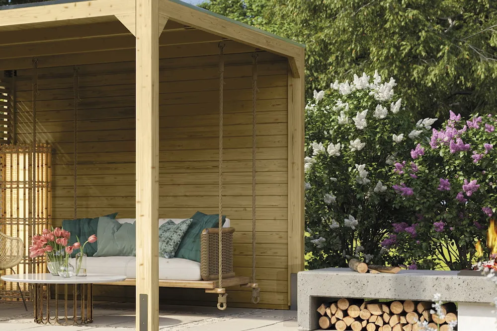 Pavillon Cubus natur