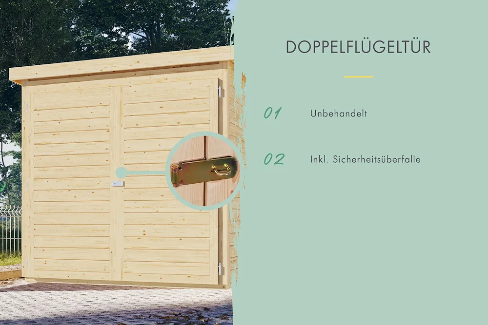 SH Fahrradgarage natur