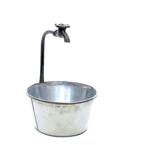 Eimer Metall D22H12/37cm m.