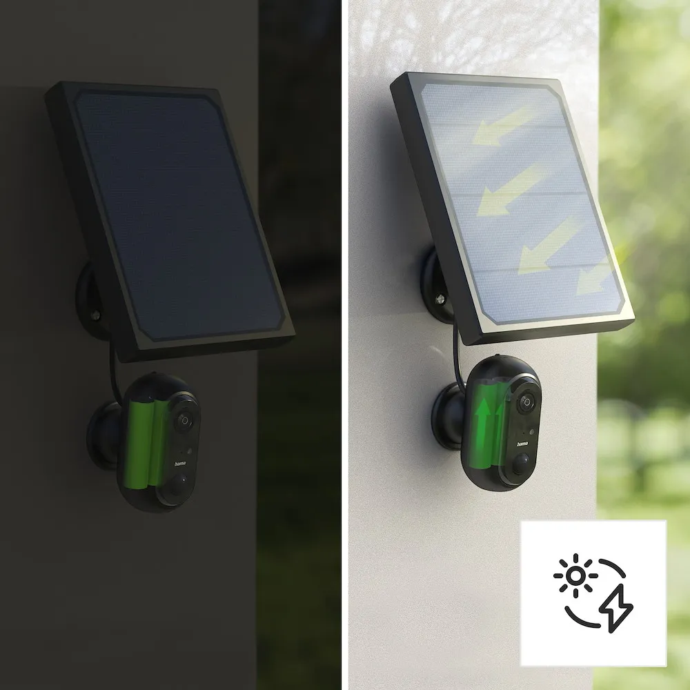 Hama WLAN-Kamera, Outdoor, Akk