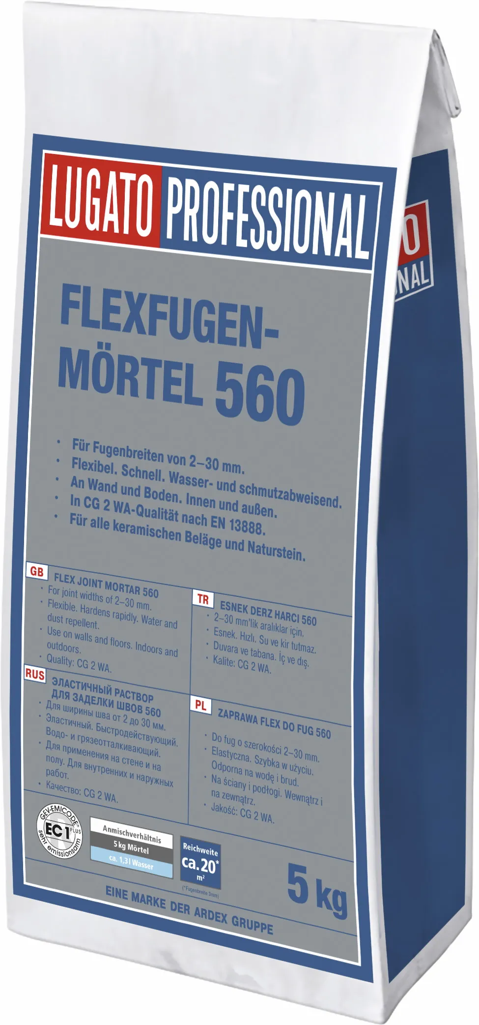 Flexfugenm&ouml;rtel 560