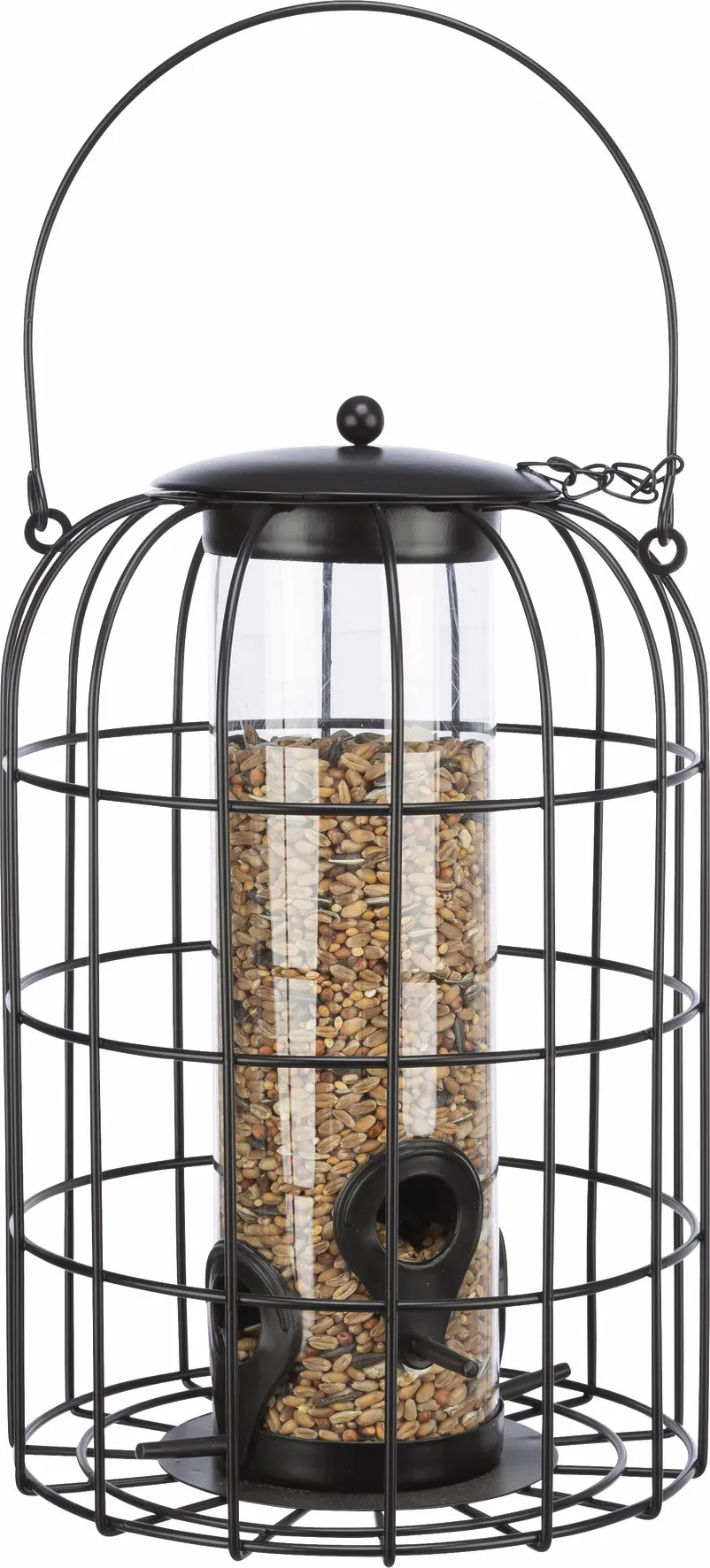 Futterspender mit Schutzgitter