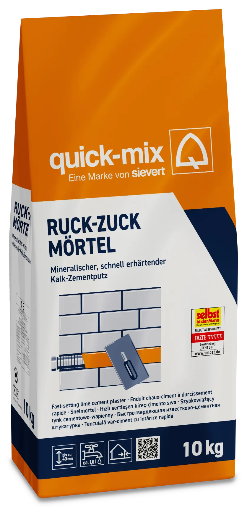 Ruck-Zuck M&ouml;rtel 10 kg