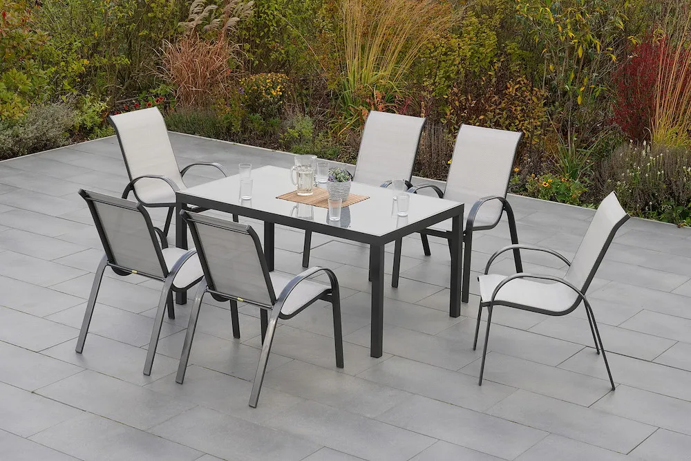 Amalfi Set 7tlg 6 Sessel