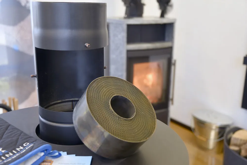 Rauchrohr m. KaminFILTERKat