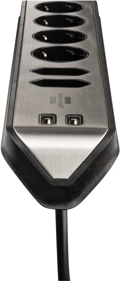 Eck-Stedo-Leiste 6f. sw/silber