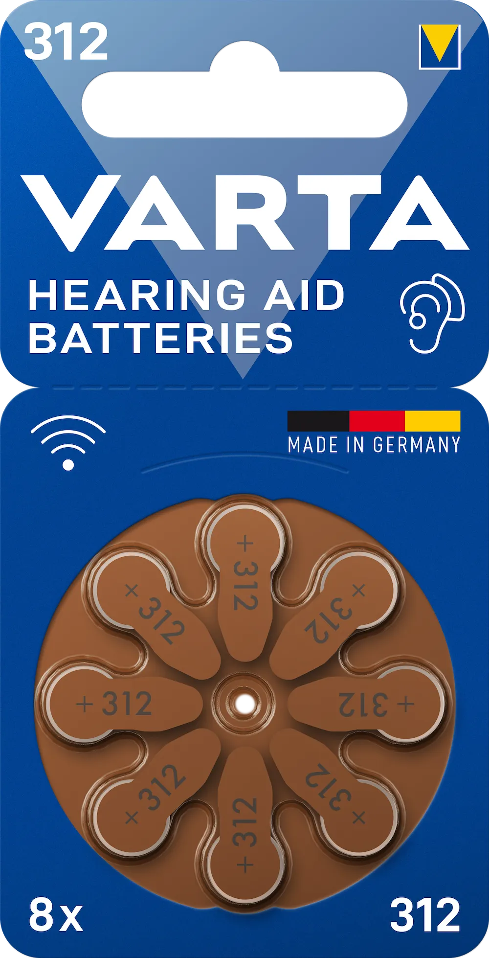 Hearing Aid Batteries 312