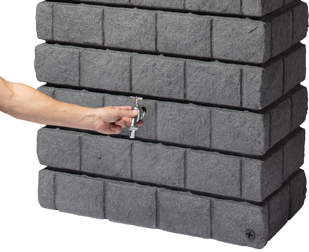 ROCKY JR Wandtank 300 L dark