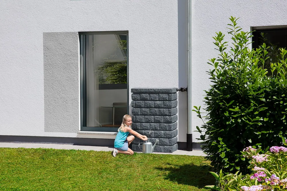 ROCKY JR Wandtank 300 L dark