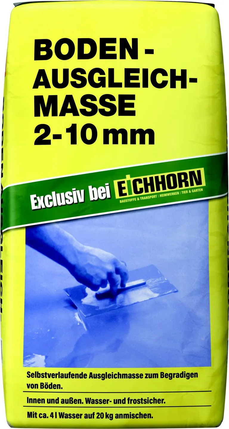 Bodenausgleichsmasse 2 - 10 mm