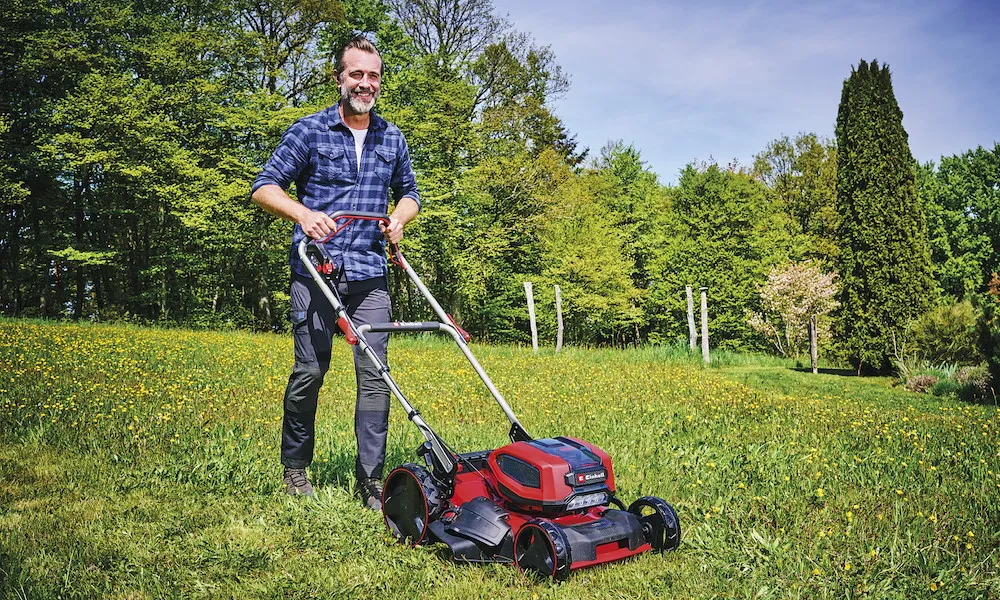 Akku-Rasenm&auml;her