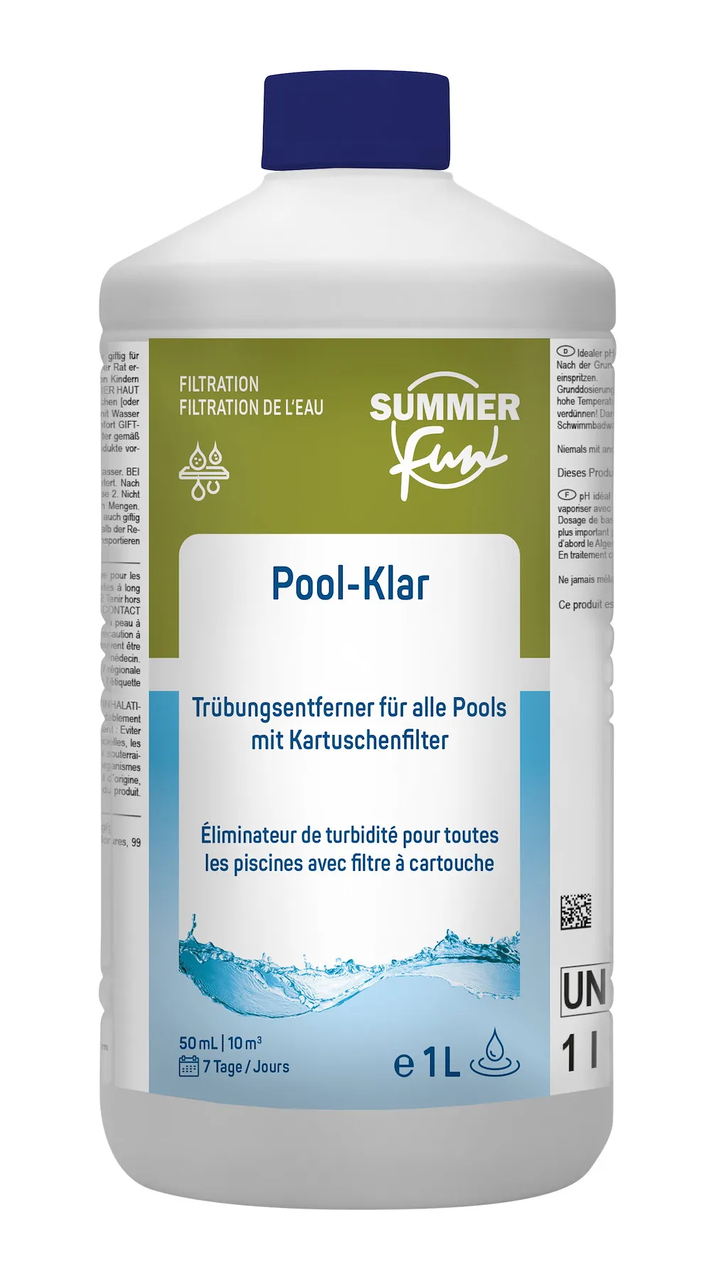 Pool Klar 1 L, f&uuml;r Pools mit