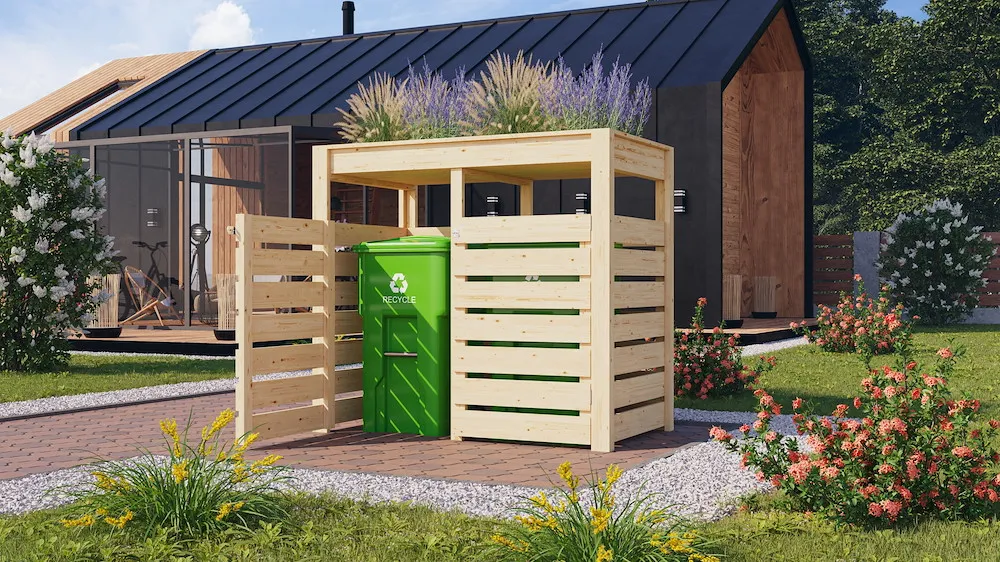 M&uuml;lltonnenunterstand