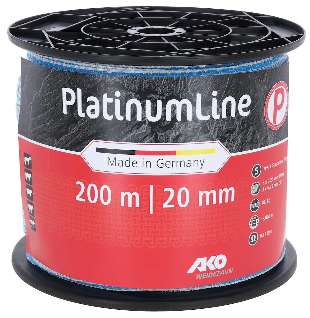PlatinumLine Band 200m 20mm