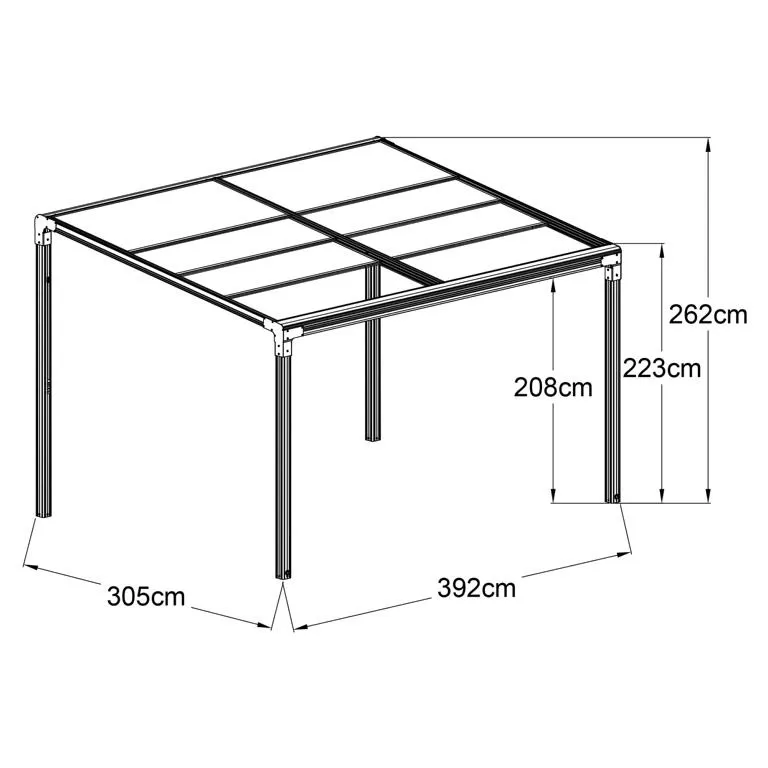 Terrassen&uuml;berdachung Air II