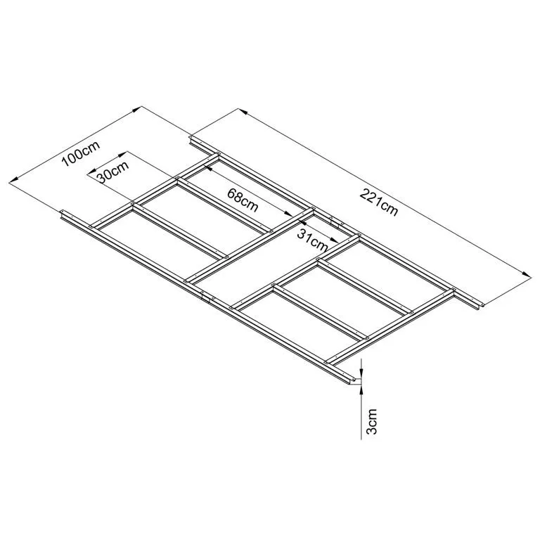 Fundament zu Ger.haus 012579