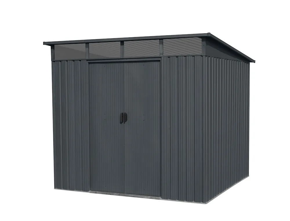 Ger&auml;tehaus mit Pultdach anthr.