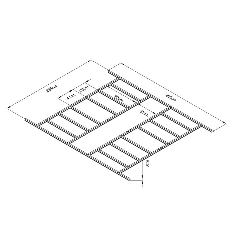 Fundament zu Ger.haus 012867