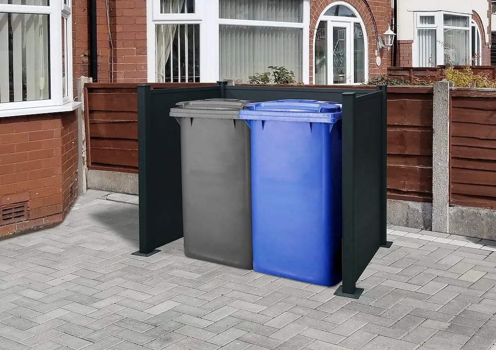 M&uuml;lleimer-Einfassung MA2,Alu