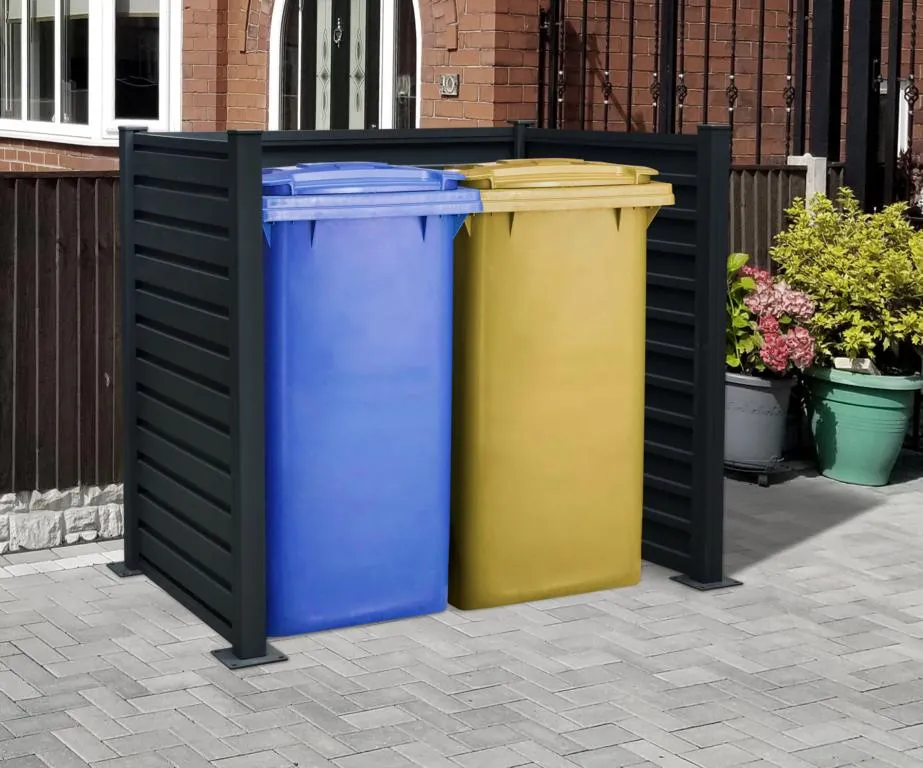 M&uuml;lleimer-Einfassung MS2,Stahl