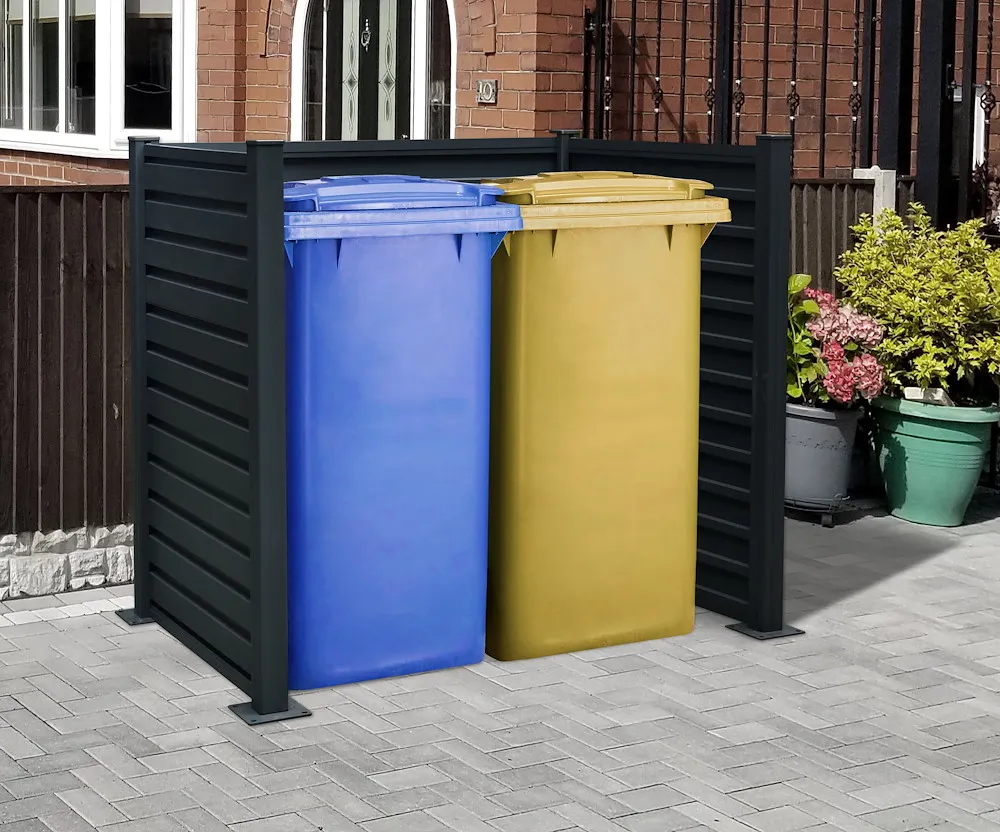 M&uuml;lleimer-Einfassung MS2,Stahl