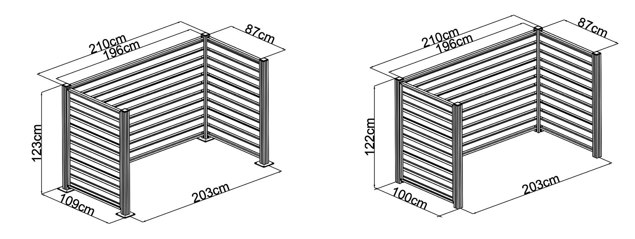 M&uuml;lleimer-Einfassung MS3,Stahl
