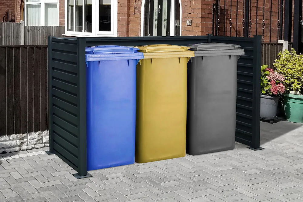 M&uuml;lleimer-Einfassung MS3,Stahl