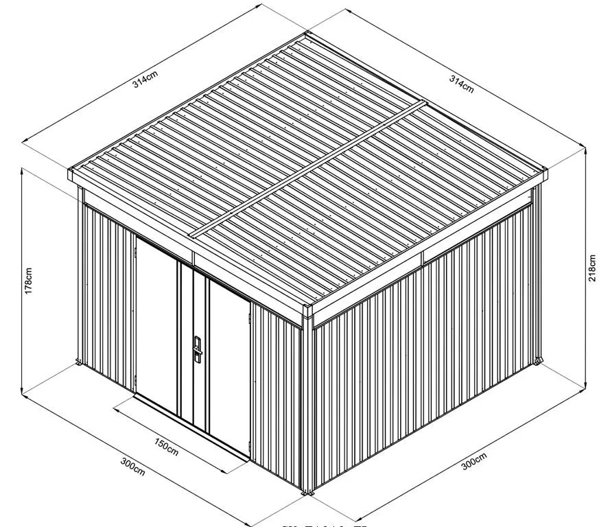 Premium Systemger&auml;tehaus 10qm