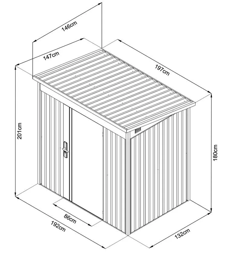 Premium Gartenger&auml;tehaus 2,9qm