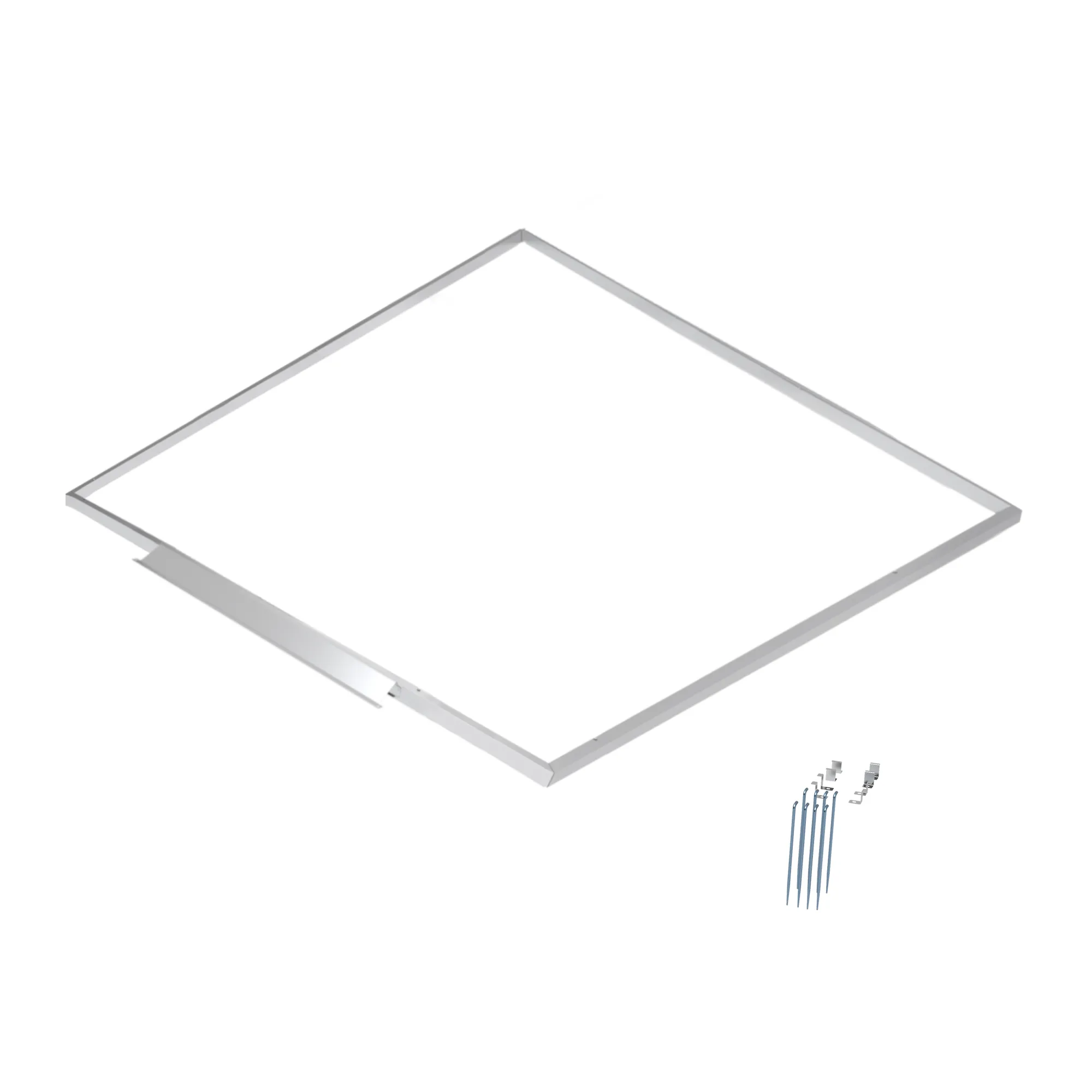 Bodenrahmen zu Ger&auml;tehaus