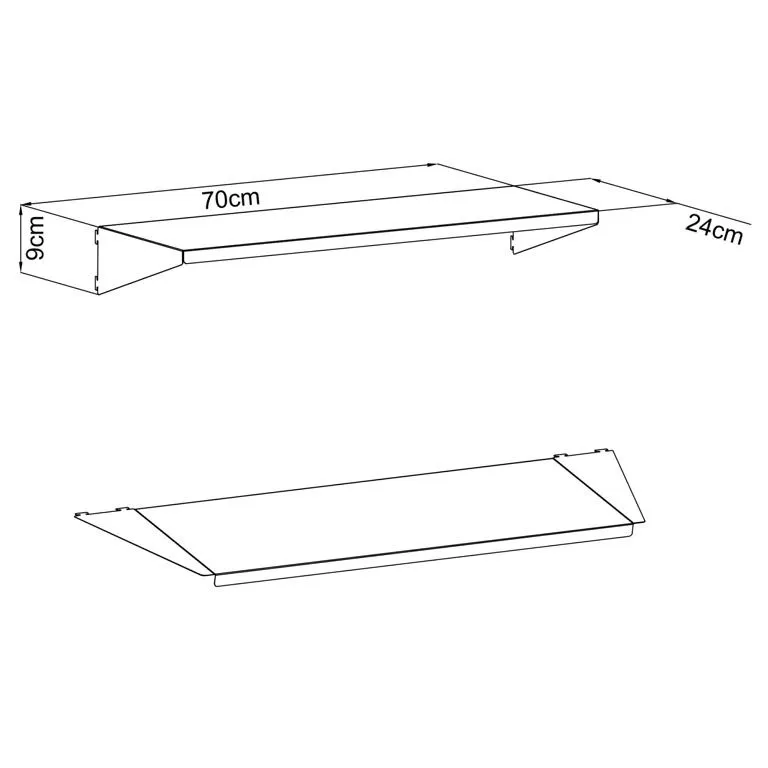 Premium Regalboden Stahl f&uuml;r