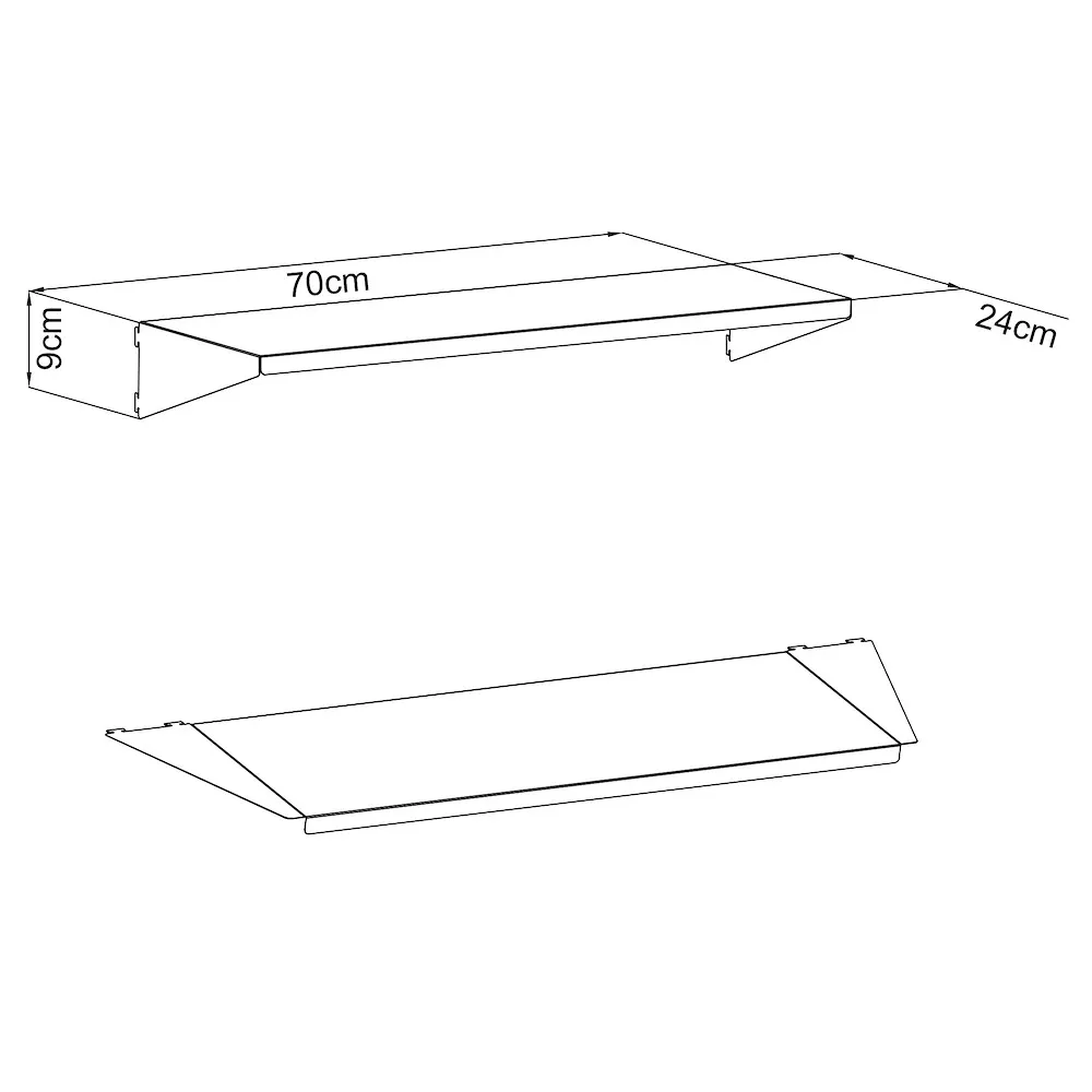 Premium Regalboden Stahl f&uuml;r