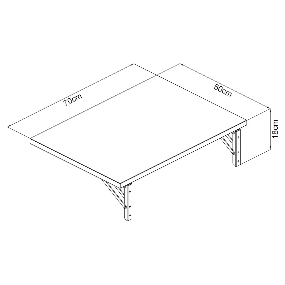 Premium Klapp-Tisch Stahl f&uuml;r