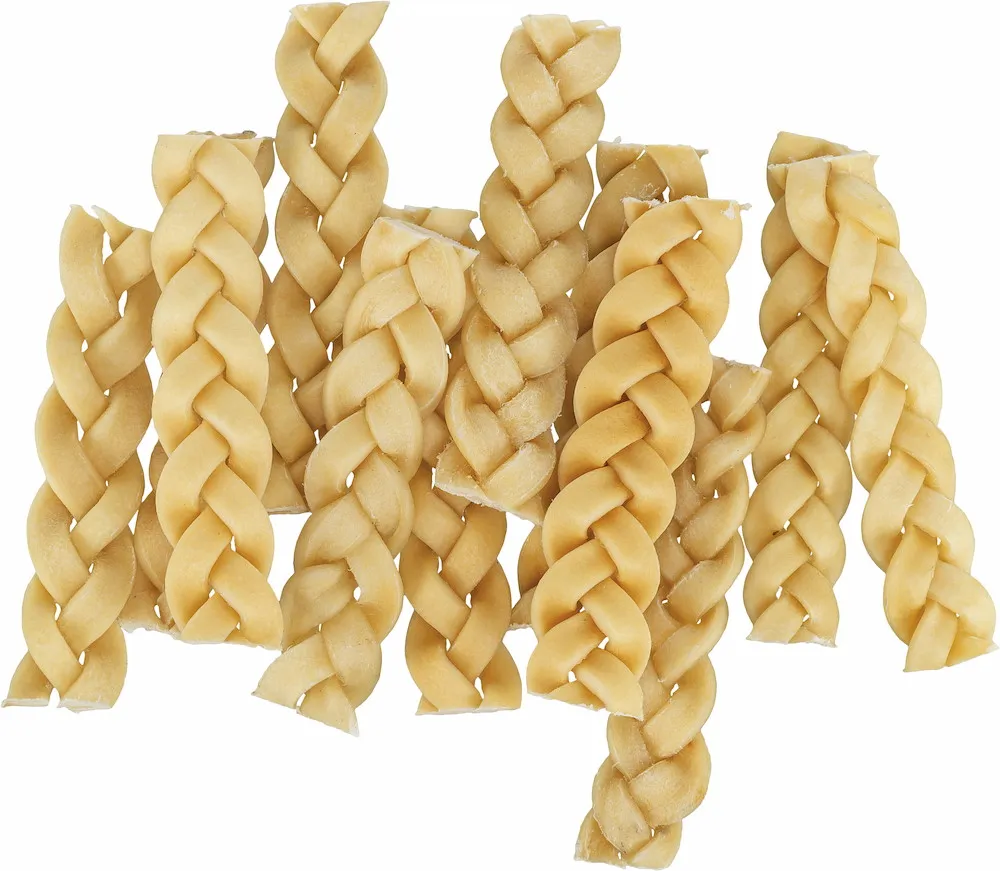 B&uuml;ffelkopfhaut, geflochten,