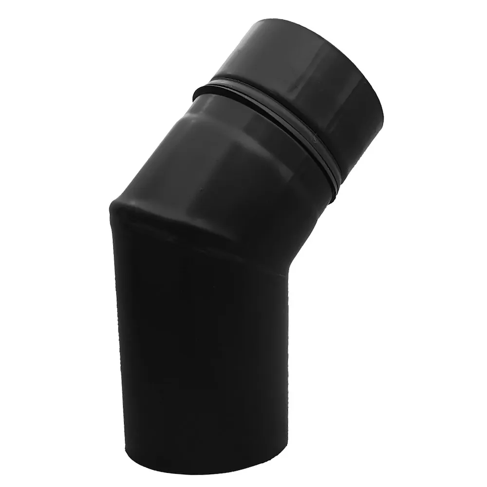 Pelletbogen 80 mm, 45 o.T&uuml;r