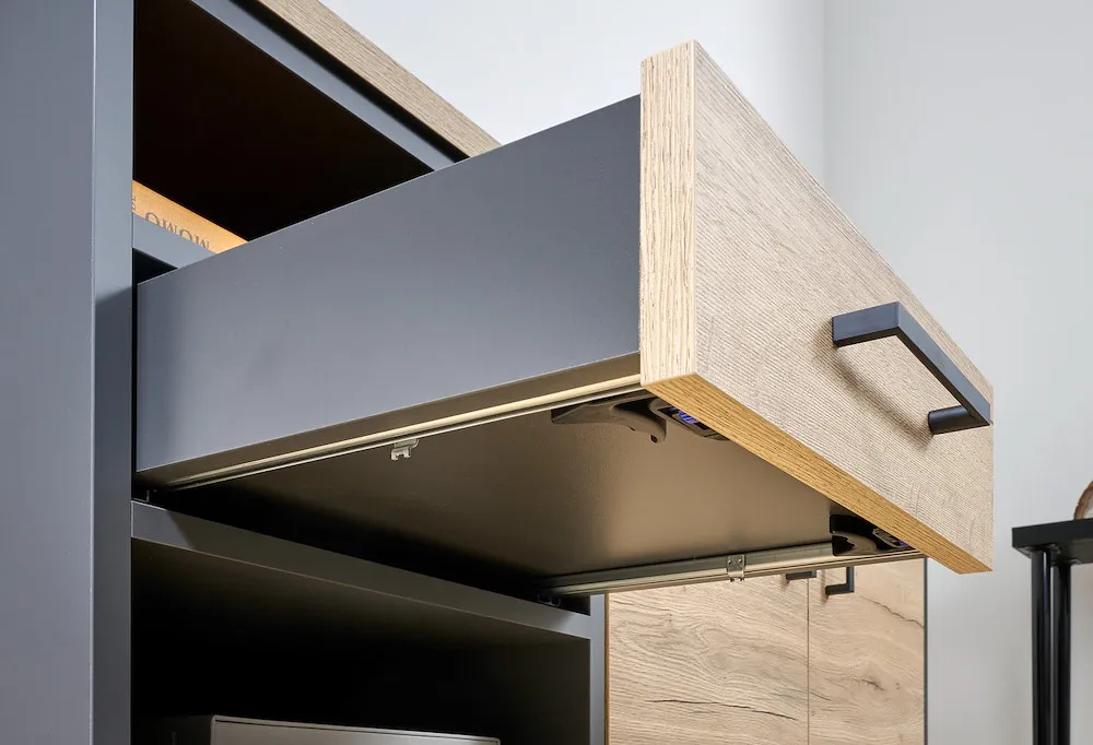 Moebelgriff Zinkdruckguss schw