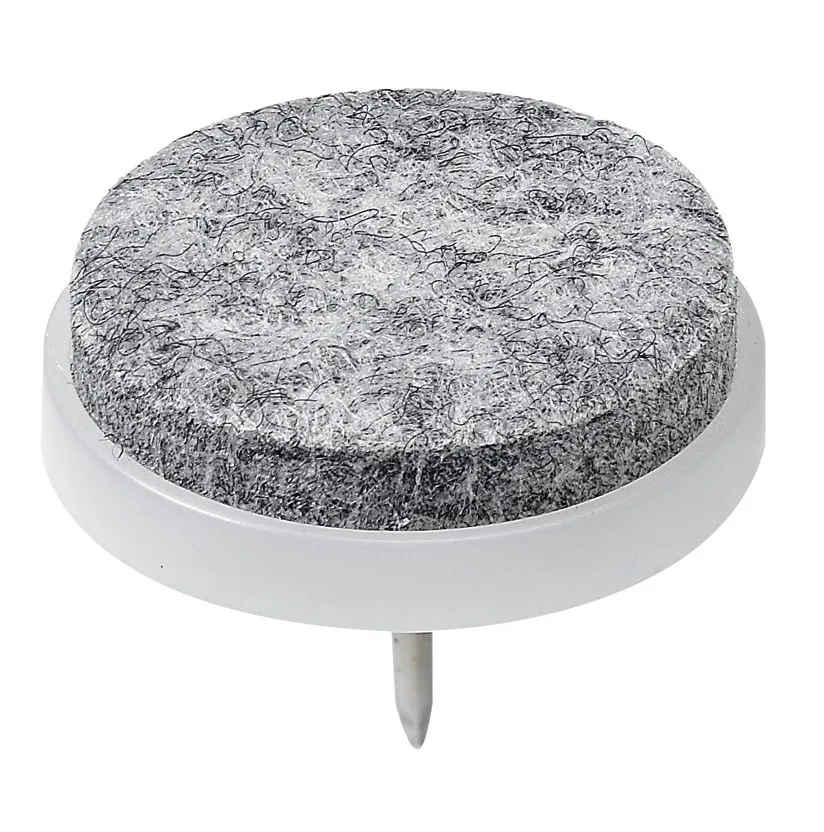 Nagel-Filzgleiter D28mm, wei&szlig;