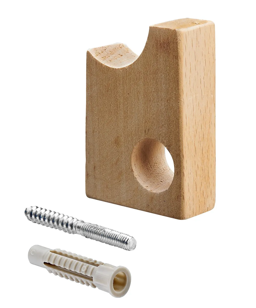 Wandhaken 70x20x50mm Buche
