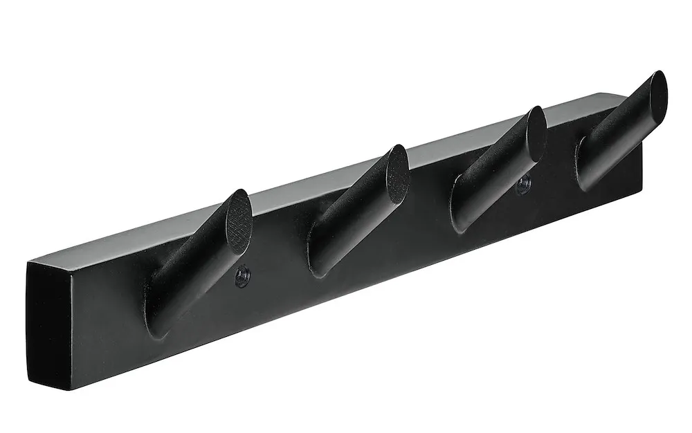 Holzleiste 4 Haken 400mm