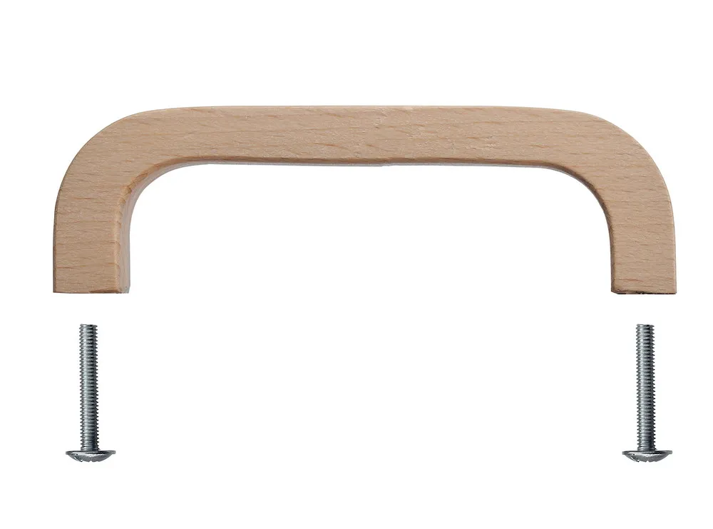 M&ouml;belgriff Buche roh LA 96mm