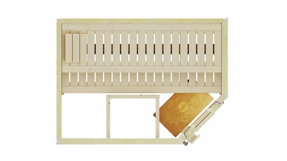 Element-Ecksauna VARBERG 1 HT,
