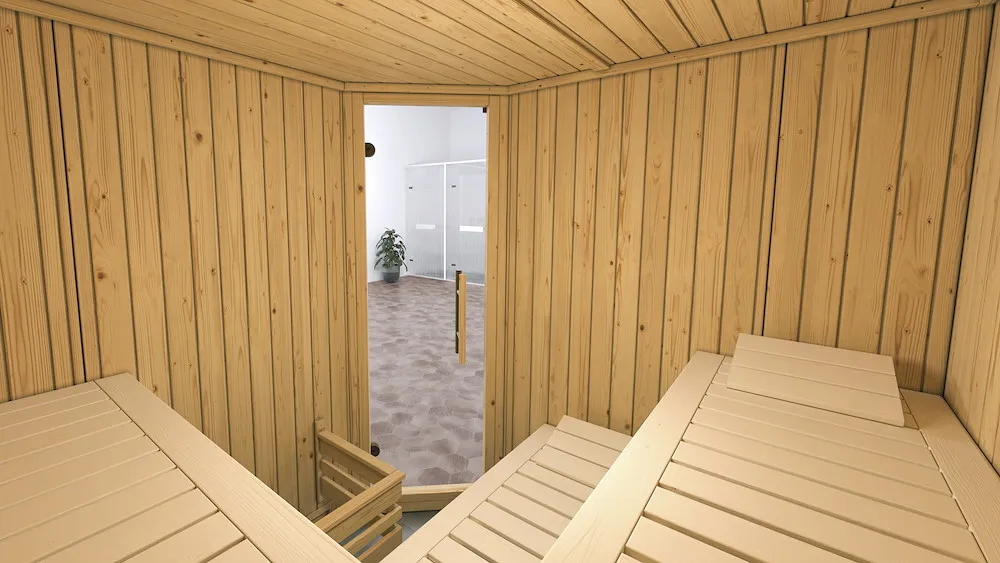 Element-Ecksauna VARBERG 3 GT,