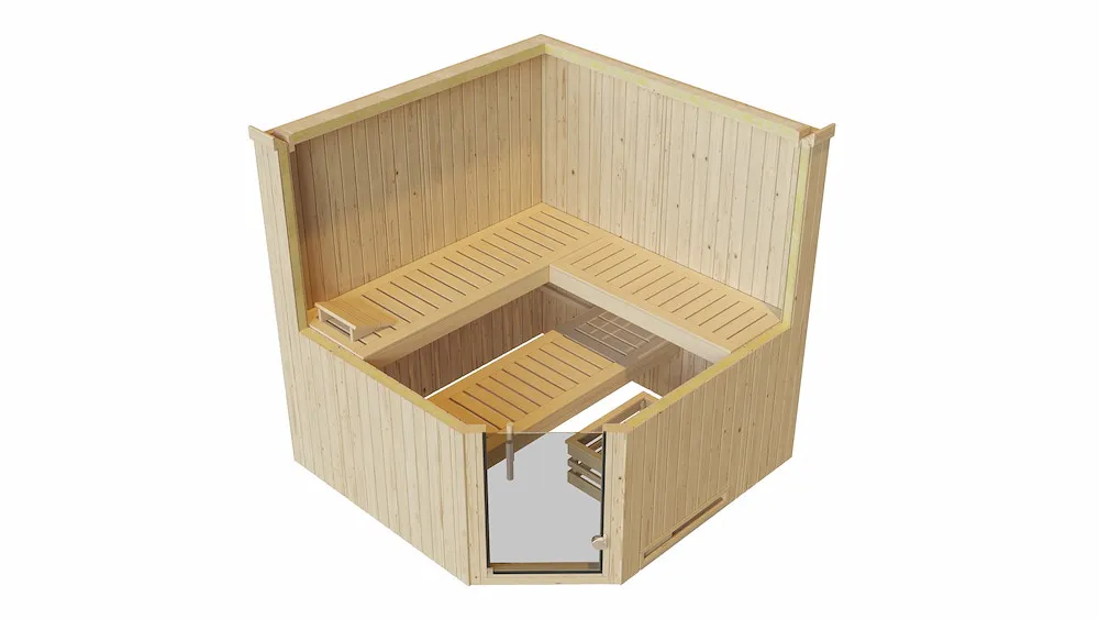 Element-Ecksauna VARBERG 3 GT,