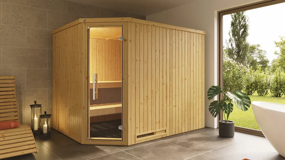 Element-Ecksauna VARBERG 4 GT,